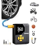 AstroAI L7 Mini Tire Inflator Portable Air Compressor,150 PSI Portable Tire Inflator for Car,Mini...