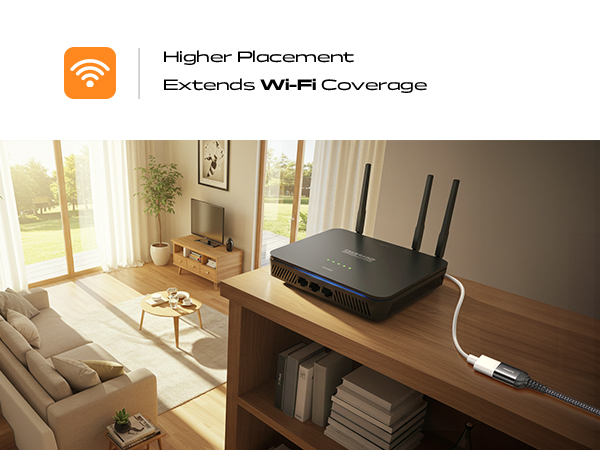 black usb extension cable