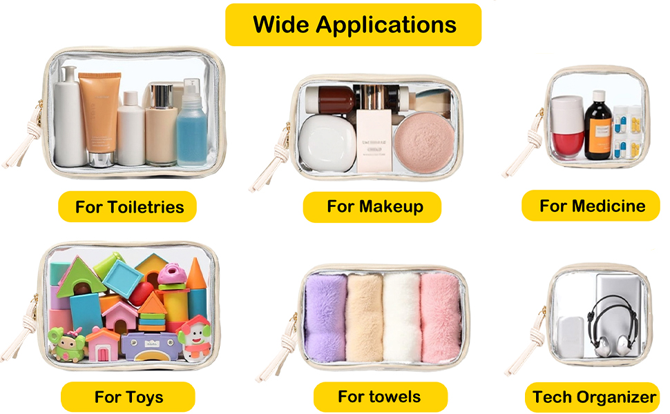 clear makeup pouch clear makeup organizer bag clear makeup case clear cosmetic bag cosmetic case