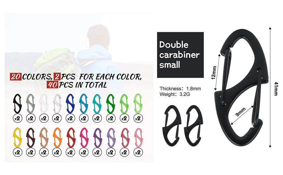 keychain supplies binder claw making key colorful chain gate trigger snap color