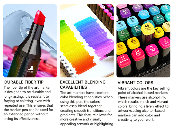 Dual Tip Art Markers