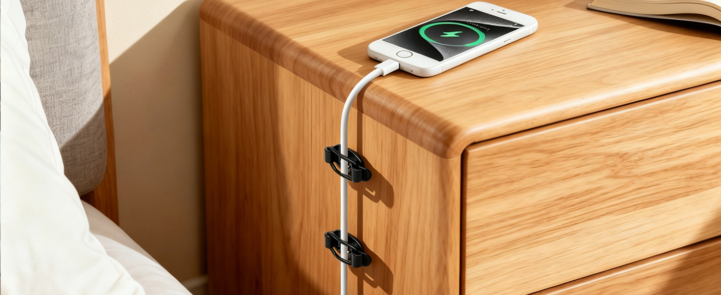 cord holder for nightstand phone