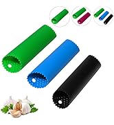 Sinnsally Garlic Peeler Skin Remover Roller Keeper,Easy Quick to Peeled Garlic Cloves with Silico...