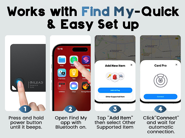 wallet tracker card apple