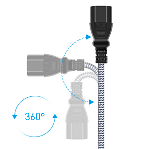 3 prong power cord