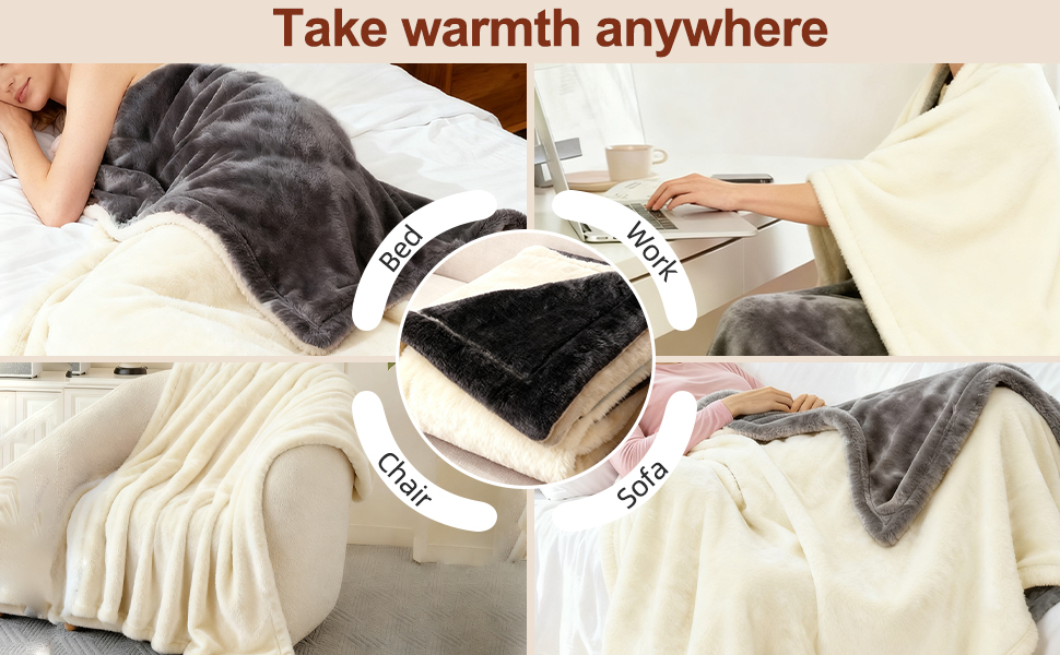 Eastsora Electric Heated Blanket