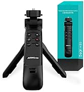 AODELAN Mini Shooting Grip and Tripod with Wireless Remote Shutter for Sony ZV-E10 ZV-1 A7SM3 A7C...