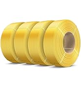 SUNLU 4KG Silk PLA Plus Filament Refill, No-Spool 3D Printer Silk Filament 1.75mm for Reusable Sp...