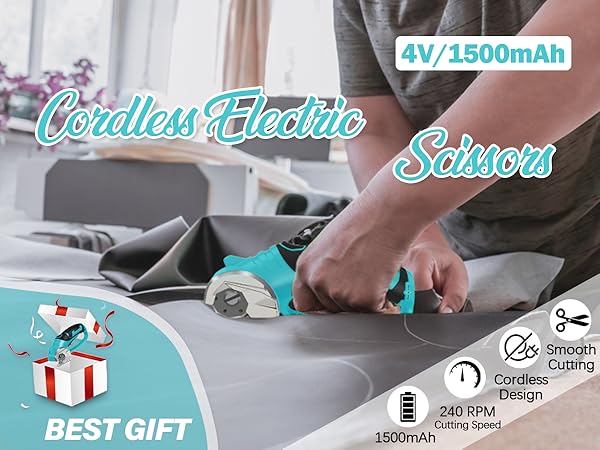 Cordless Electric Scissors