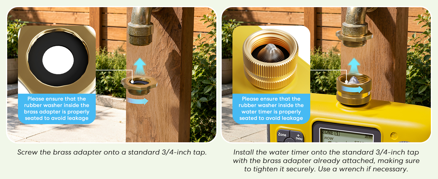 4 zone hose timer