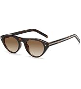 kimorn Retro Small Oval Sunglasses for Women Men, Y2K Vintage Narrow RoundCateye Shades, UV400 Pr...