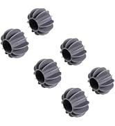 6Pcs Gray Laundry Ball Silicone Clothes Hair Cleaning Tool Pet Hair Remover Laundry Lint and Pet ...