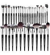 Bueart Design 36Pcs PRO Grade Makeup Brush Set with Super Holder,for discerning beauty enthusiast...