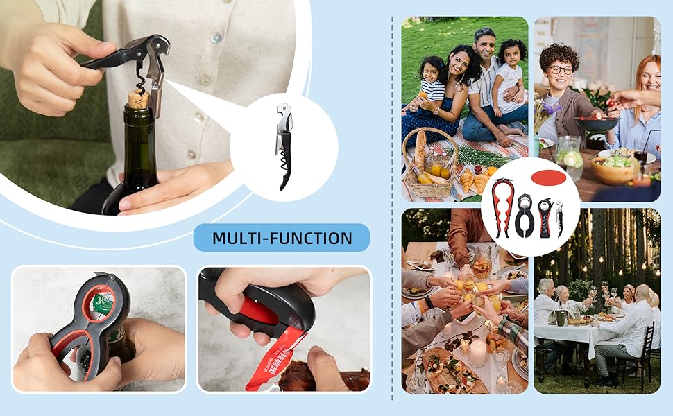 Five PCS bottle opener