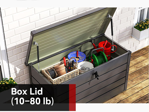 gas struts used for Box Lid (10-80Ib)