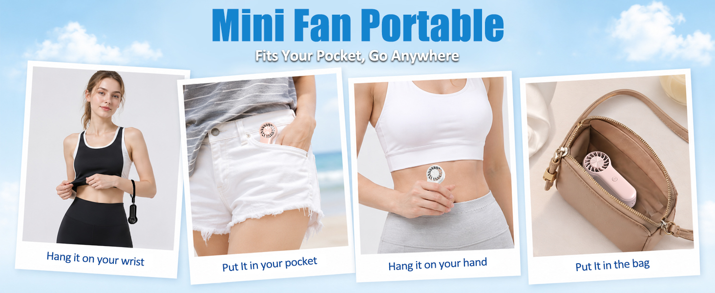 hand held fan with cooling plate