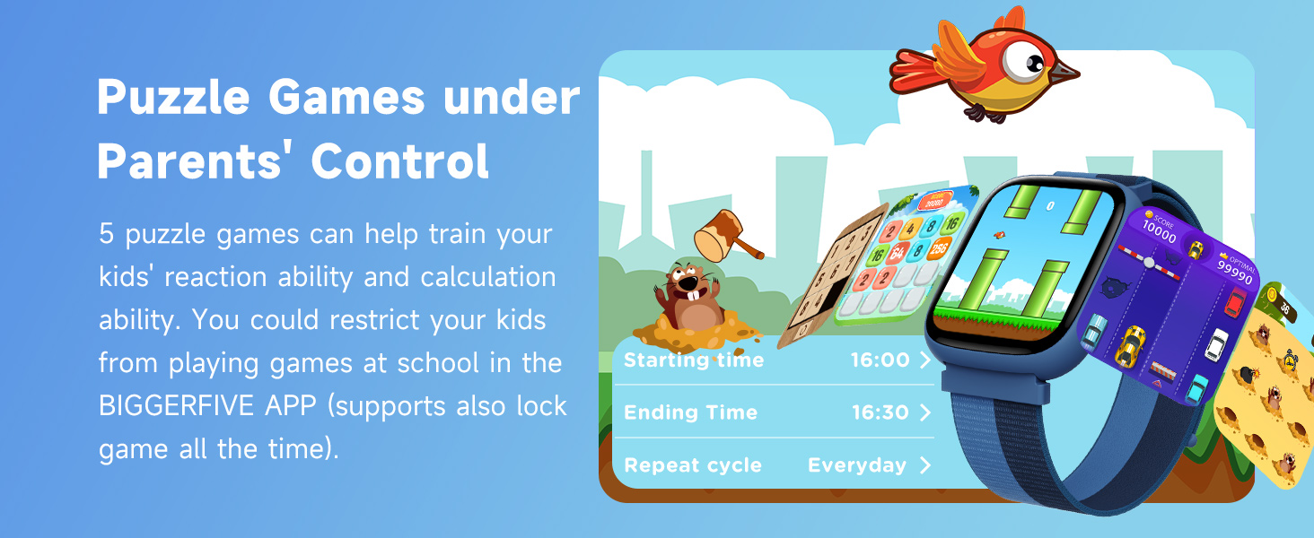 puzzle games parent control