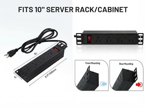 10 inch rack