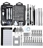 Precision Screwdriver Set, Lifegoo 138pcs Magnetic Repair Tool Kit for iPhone Series/Mac/iPad/Tab...