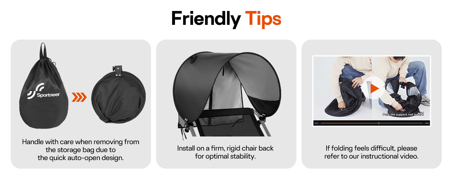 Chair Sun Shade