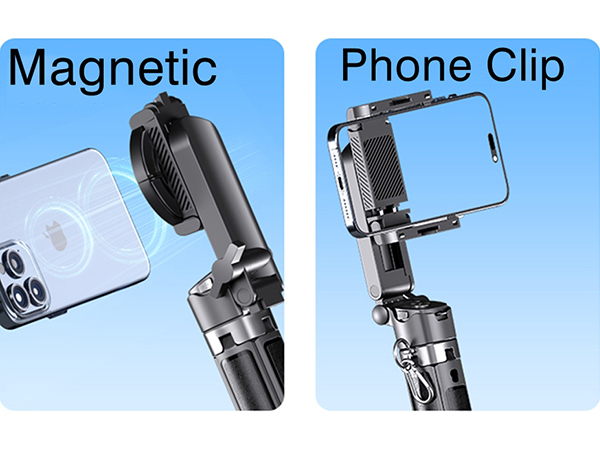 Magnetic Phone Tripod Stand