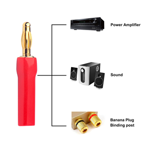 speaker banana plugs
