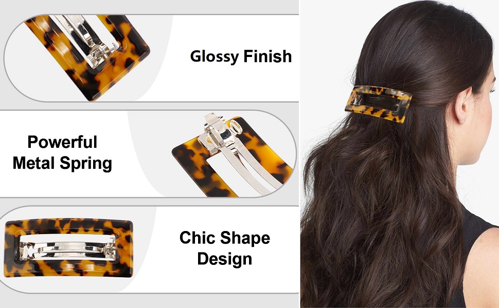 flat hair clips for women