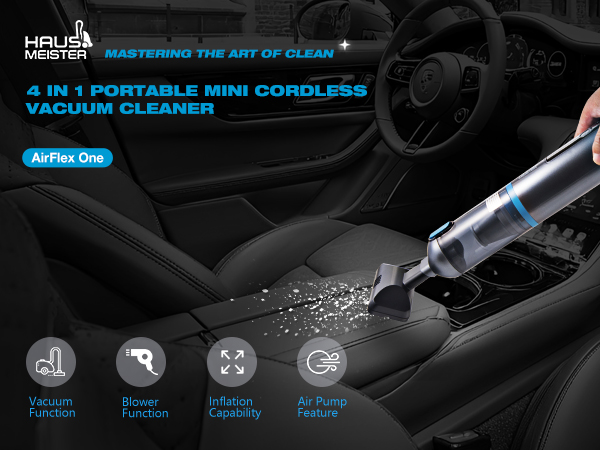 4 IN 1 PORTABLE MINI CORDLESS VACUUM CLEANER
