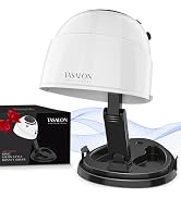 TASALON 1875W Ionic Hooded Hair Dryer Bonnet with 3 Heating Settings, Professional Sit Under Hair...