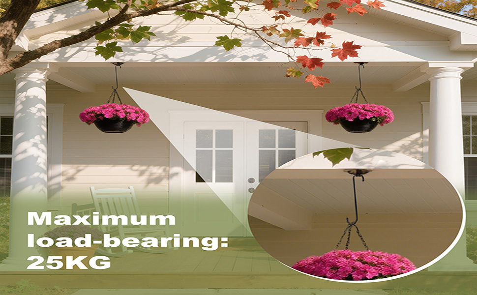 Large S Hooks for Hanging Flower Basket