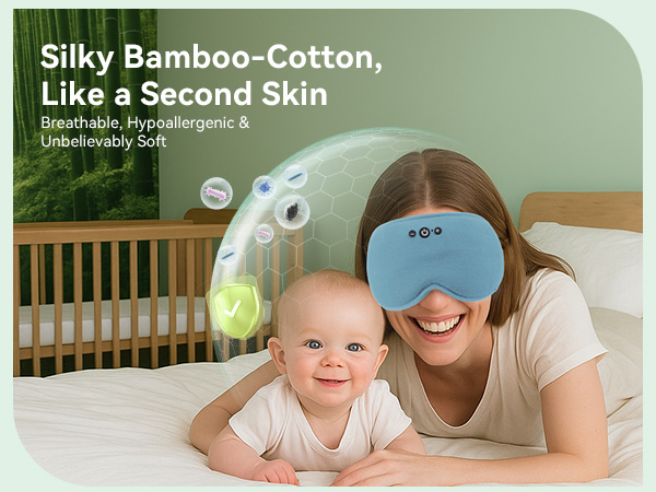 bamboo cotton bluetooth sleep mask