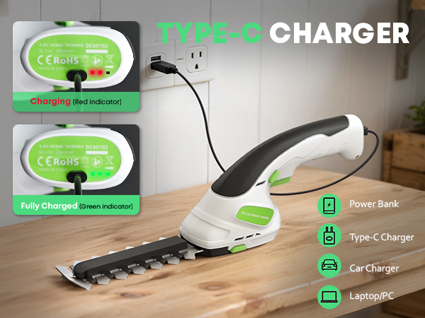 cordless shrub trimmer