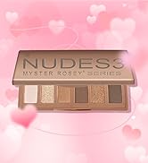 MYSTER ROSEY Nudes Series Mini Eyeshadow Palette, Velvety Matte Finish, 6 Nude Taupe &amp; Brown Neut...