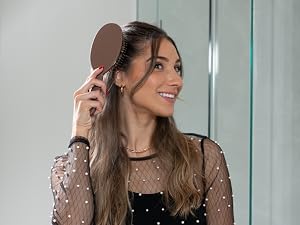 best hair brush soft bristle brush soft brush hair brush for slick back ponytail