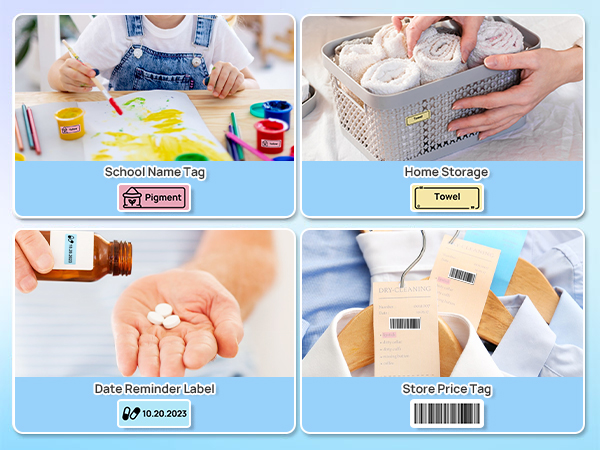 label maker label maker with tape bluetooth label maker mini label printer thermal label maker