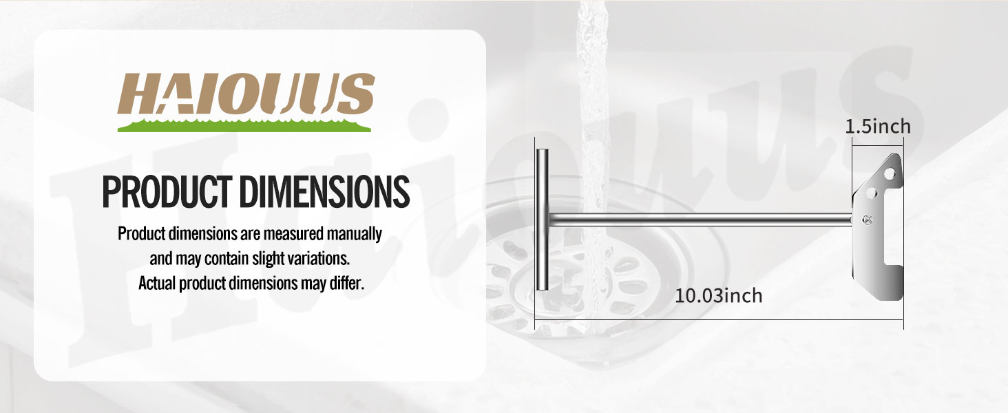 Garbage Disposer Unjamming Wrench