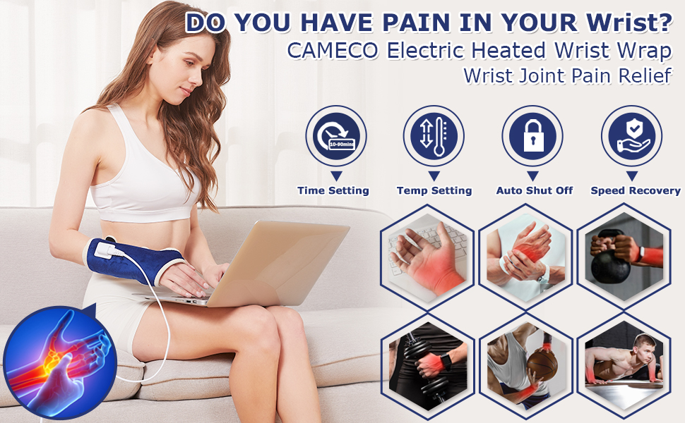 Hand Heating Pad for Carpal Tunnel Relief