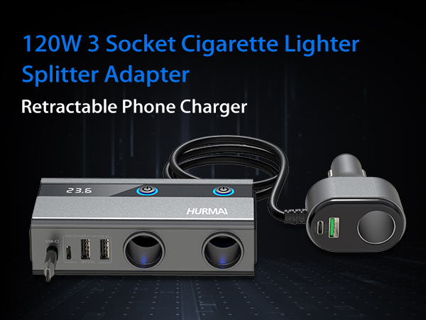 Cigarette Lighter Splitter