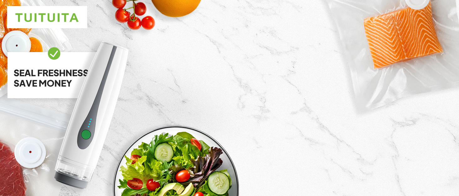Compact Vacuum Sealer for Food