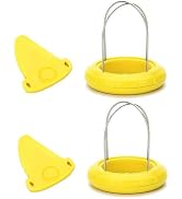 2Pcs Yellow Kiwi Peeler,Easy-Grasp Kiwi Tool,2-In-1 Stainless Steel Kiwi Fruit Peeler Cutter for ...
