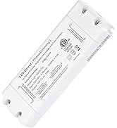 25W Dimmable Driver LED Power Supply - ETL 12V DC Dimming LED Drivers Transformer Compatible with...