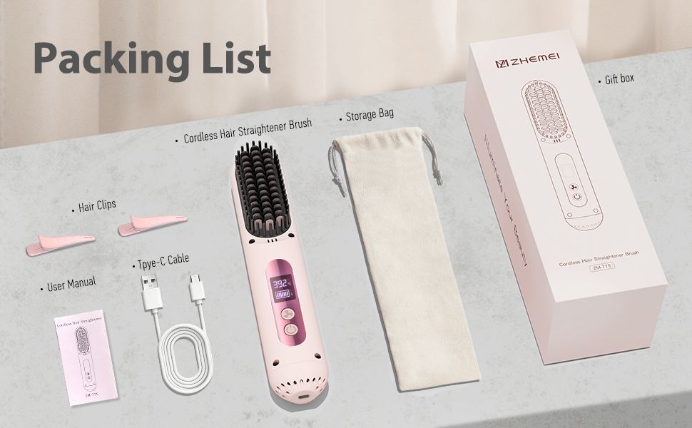 hair straightening comb