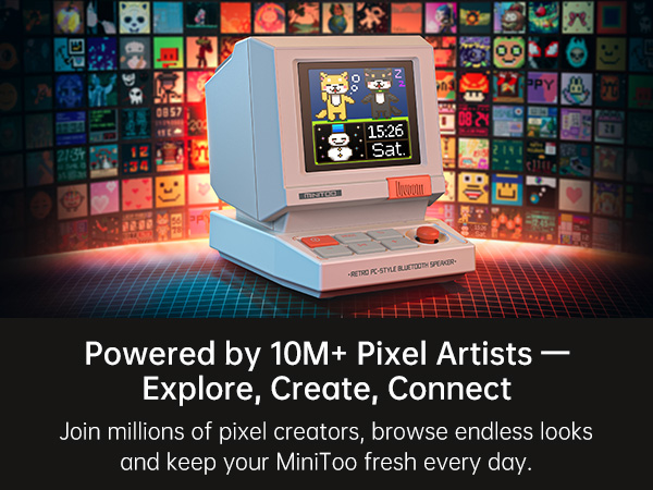 bluetooth speaker with screen