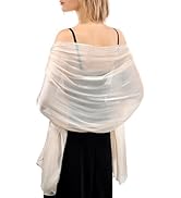 FURTALK Shawls and Wraps for Evening Dresses Sparkly Soft Wedding Party Bridesmaid Scarves for Women