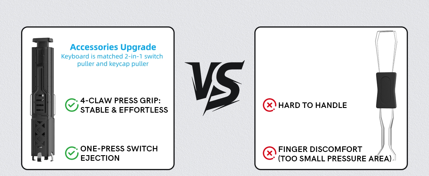 75% Wireless Mechanical Gaming Keyboard Bluetooth 5.0/2.4GHz/USB C Thocky Creamy Keyboard