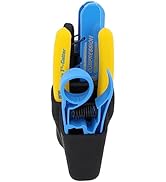 IDEAL Electrical 33-622T LinearX3 Coax Compression Hip Kit for F/BNC/RCA Connectors, Starter Tool...