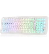 KiiBoom Phantom98 Lite 96% Wireless Mechanical Gaming Keyboard, VIA Programmable, Creamy Keyboard...