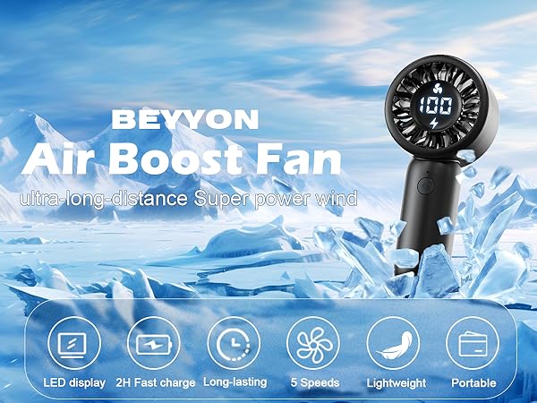 handheld fan rechargeable
