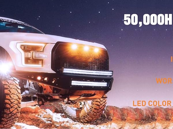 1PC 180W 32 Inch Spot Flood Light Bar