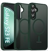Oterkin Magnetic for Samsung Galaxy S23 Fe Case Matte, S23 Fe Phone Case Compatible with MagSafe ...